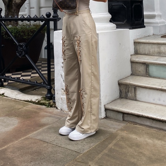 Sisters and Seekers lace up pants - Picture 5 of 6